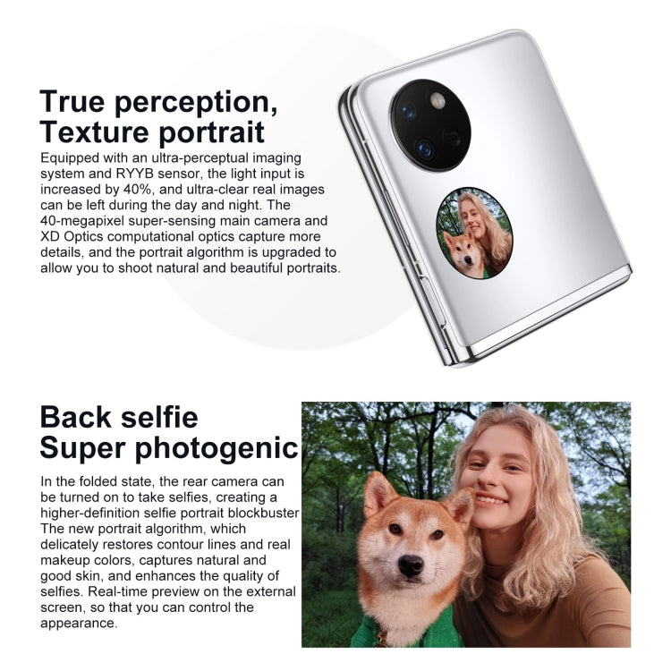 Dual Back Cameras, Side Fingerprint Identification, 6.9 inch + 1.04 inch HarmonyOS 3.0 Snapdragon 778G Octa Core up to 2.42GHz, Network: 4G, OTG, NFC, Not Support Google Play, 128GB Pink, 128GB Mint Green, 128GB Obsidian Black, 128GB Silver Dual Back Cameras, Side Fingerprint Identification, 6.9 inch + 1.04 inch HarmonyOS 3.0 Snapdragon 778G Octa Core up to 2.42GHz, Network: 4G, OTG, NFC, Not Support Google Play, 128GB Pink, 128GB Mint Green, 128GB Obsidian Black, 128GB Silver